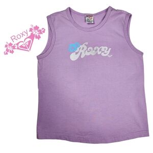 Roxy Girls Vintage Y2k Tank Top 100%cotton